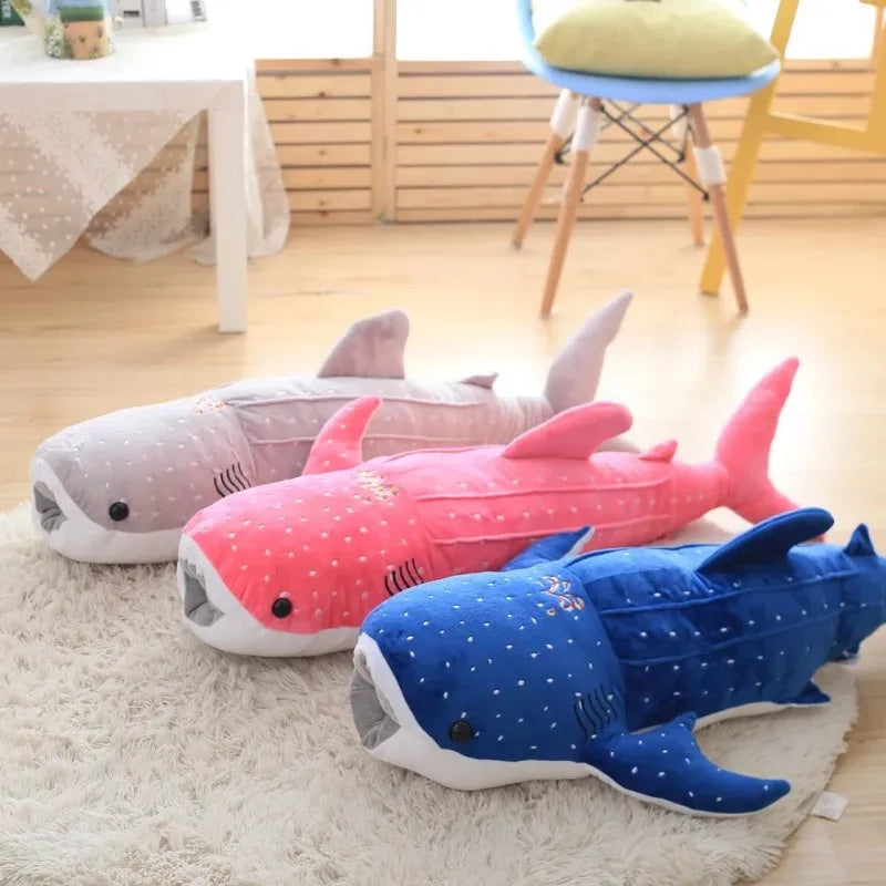 Large Blue Whale Shark Plush Hand Warmer - Image 3