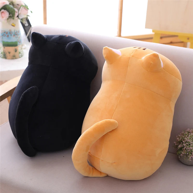 Cute Round Cat Plush Toy - Image 6