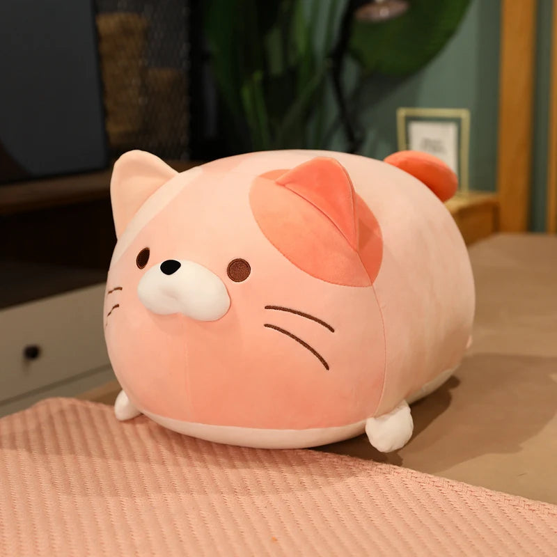 Cute Chubby Cat Plush Toy - Image 9