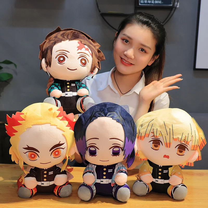 Demon Slayer Tanjiro Kamado Chibi Plush Doll - Image 22