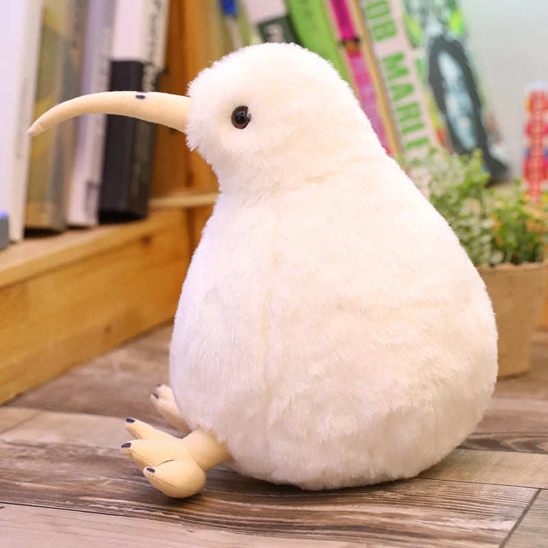 Soft Kiwi Bird Plush Toy with Long Beak - Image 4