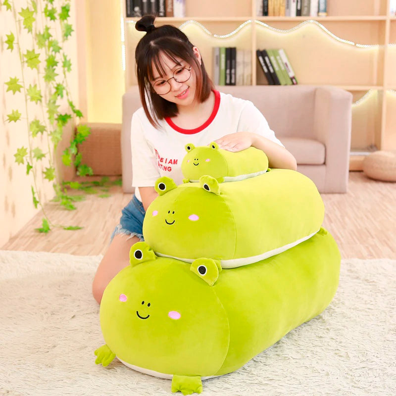 Large Kawaii Caramel Hamster Plush Pillow - Image 5
