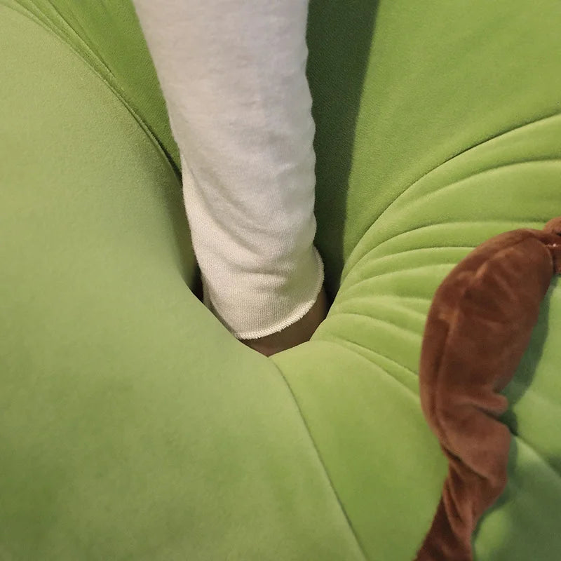 Cute Green Dinosaur Plush Body Pillow - Image 5