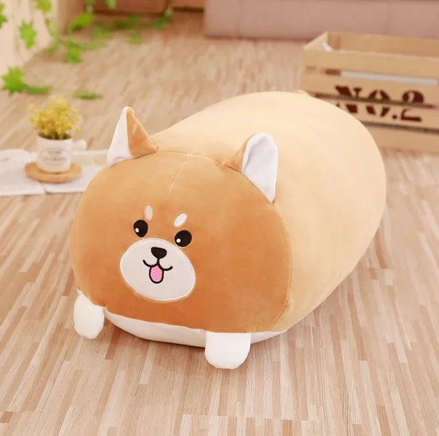Large Kawaii Caramel Hamster Plush Pillow - Image 12