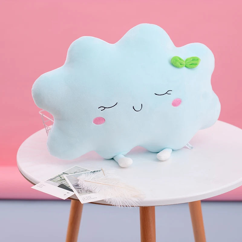 Kawaii Sun and Cloud Plush Cushion Set - Image 6