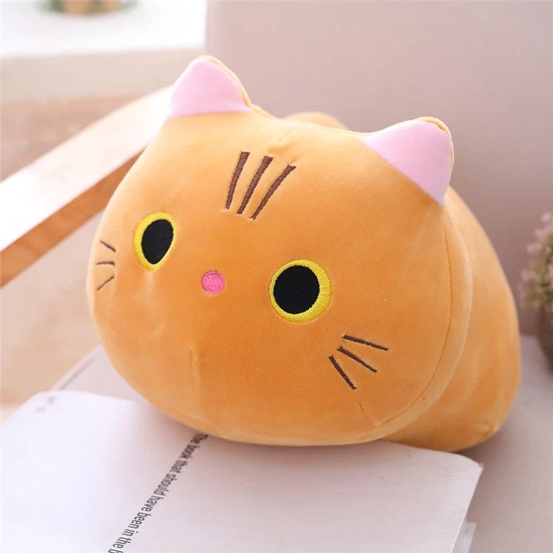 Cute Round Cat Plush Toy - Image 9