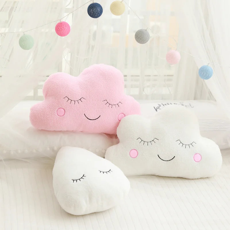 Sleepy Cloud Plush Decorative Pillow