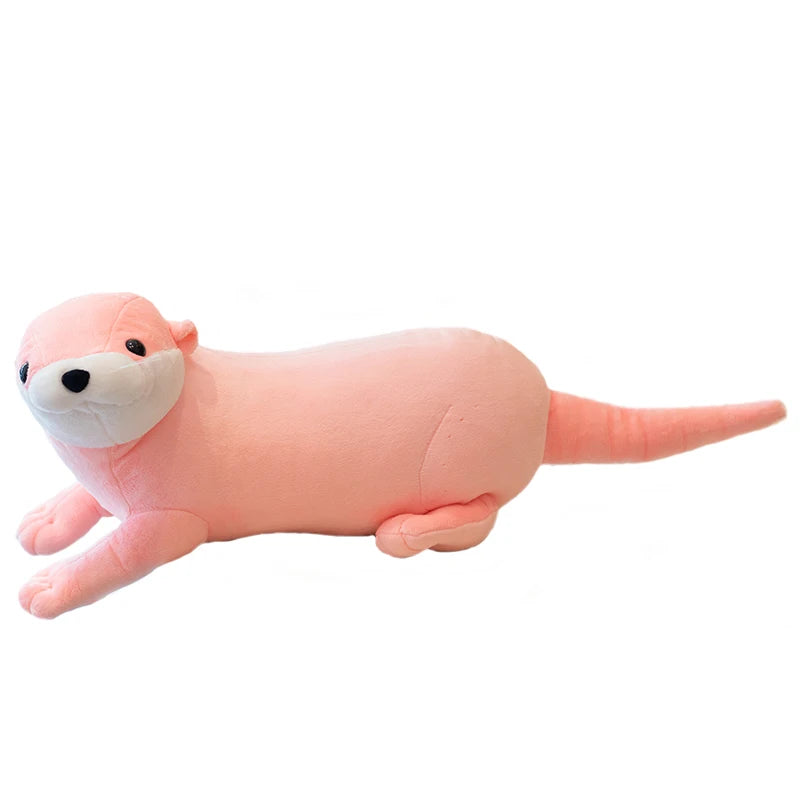 Cute Pink Otter Plush Toy - Image 4