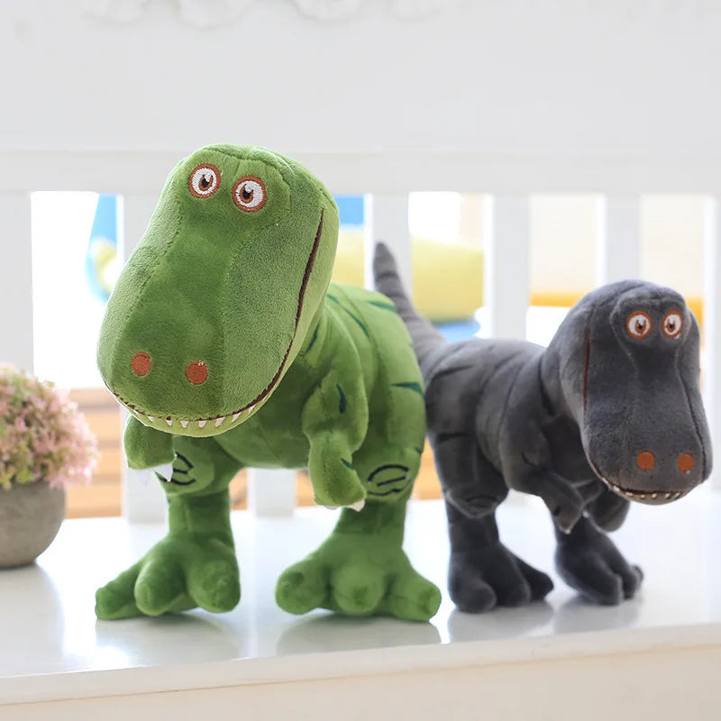 Soft Green T-Rex Dinosaur Plush - Image 2