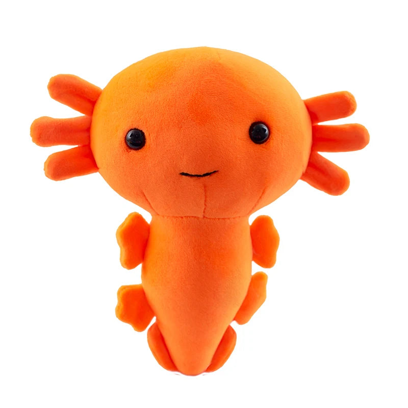 Pink Axolotl Plush Toy with Red Gills - Image 8