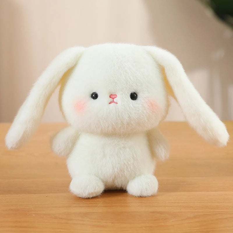 Cute Grey Elephant Plush Toy with Blush Cheeks - Image 13