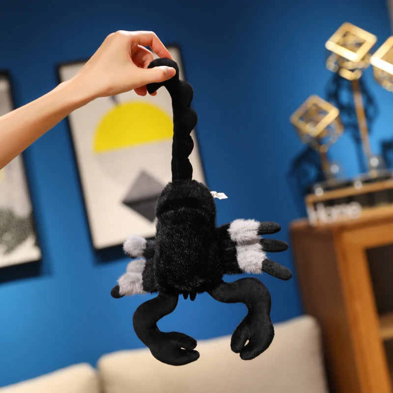 Creepy Cute Black Scorpion Plush with Claws - Image 4