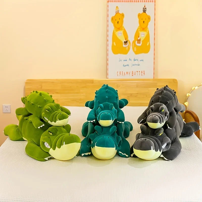Grumpy Alligator Plush Pillow - Image 2