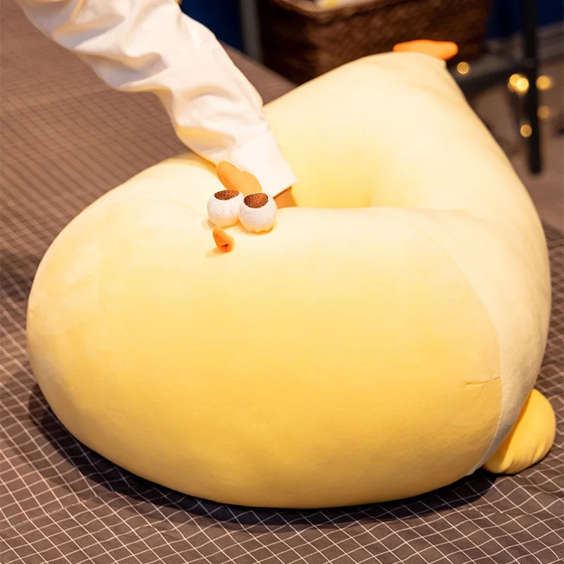 Chubby Yellow Chick Plush Toy - Image 3