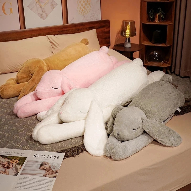 Oversized Soft Tan Floppy Ear Plush Animal - Image 6