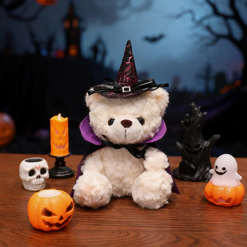 Cute Halloween Witch Plush Bear Set - Image 14