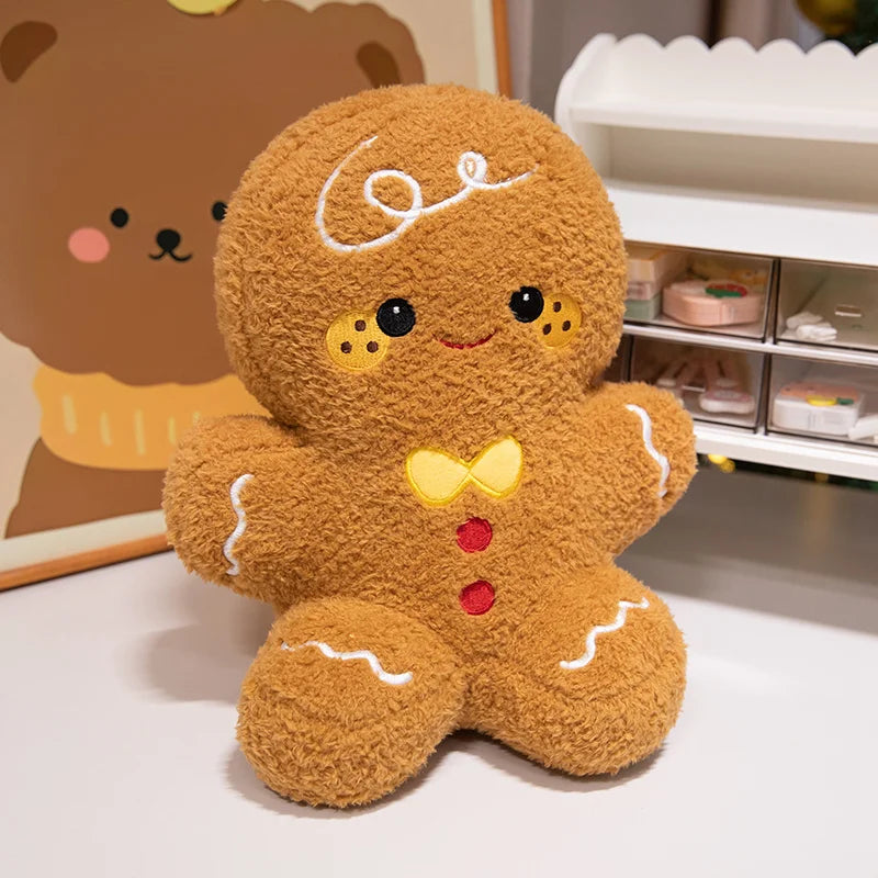 Festive Plush Christmas Decor: Gingerbread & Tree - Image 14