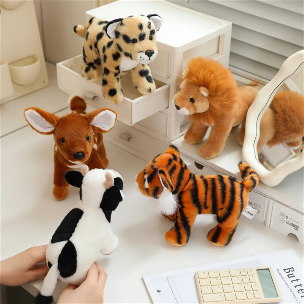 Cute Black and White Cow Plush Toy - Image 3