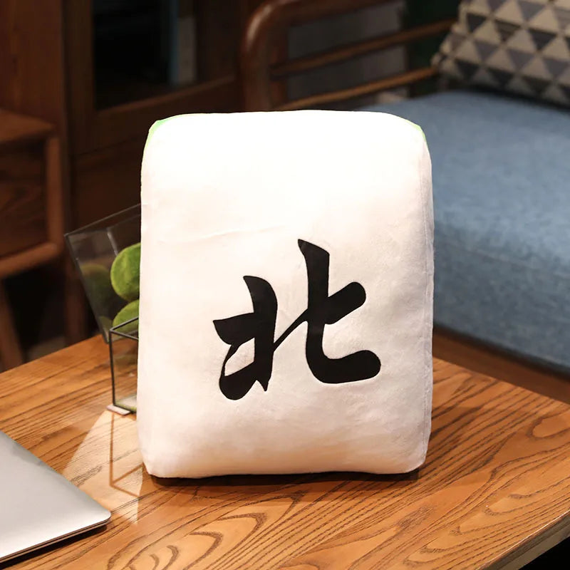 Mahjong Tile Plush Cushion with Iconic Designs - Image 24