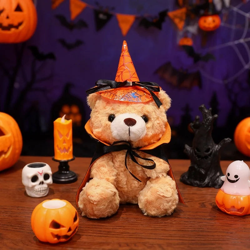 Cute Halloween Witch Plush Bear Set - Image 16