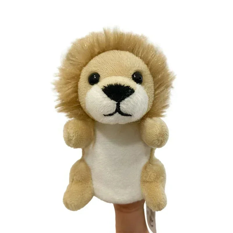 6-Piece Plush Wild Animal Finger Puppet Set - Image 18