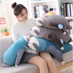 Soft Plush Sloth Hugging Pillow