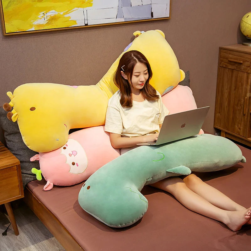 Cute Oversized Plush Dinosaur Body Pillow - Image 6
