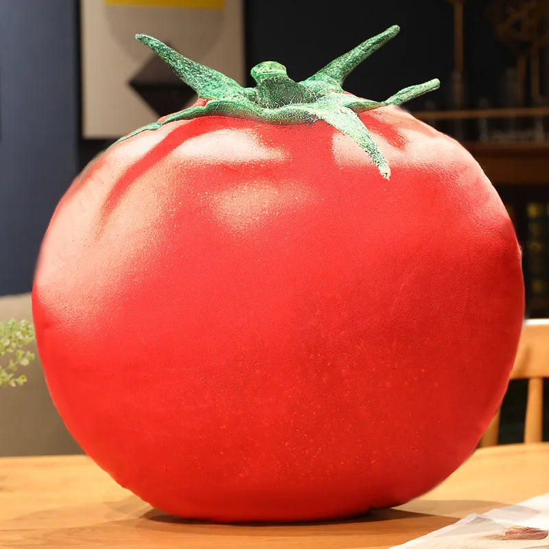 Soft Plush Vegetable Toys: Eggplant, Carrot, Tomato - Image 14