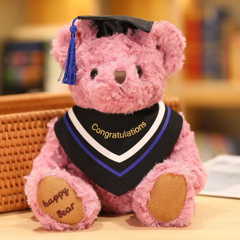 Plush Graduation Bear with Congratulations Stole - Image 7