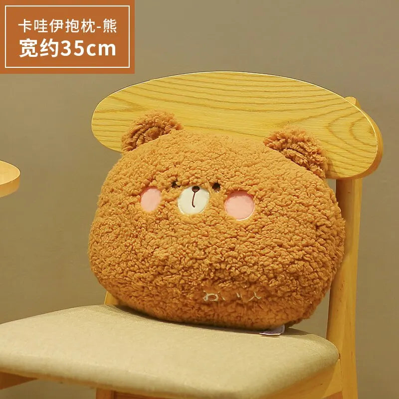 Kawaii Light Green Frog Plush Cushion - Image 8