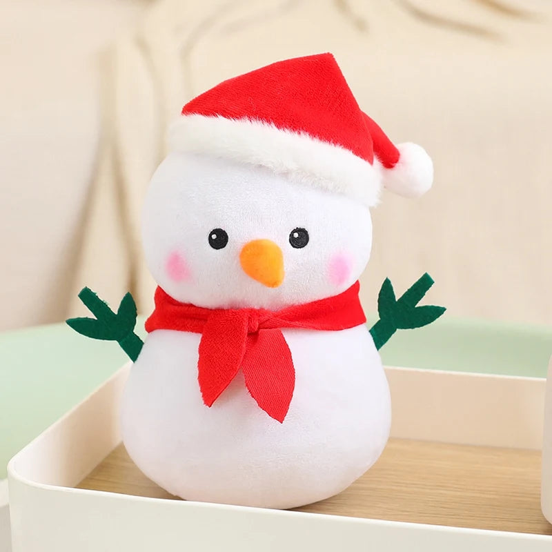 Red Santa Claus Plush with Merry Christmas Sign - Image 15