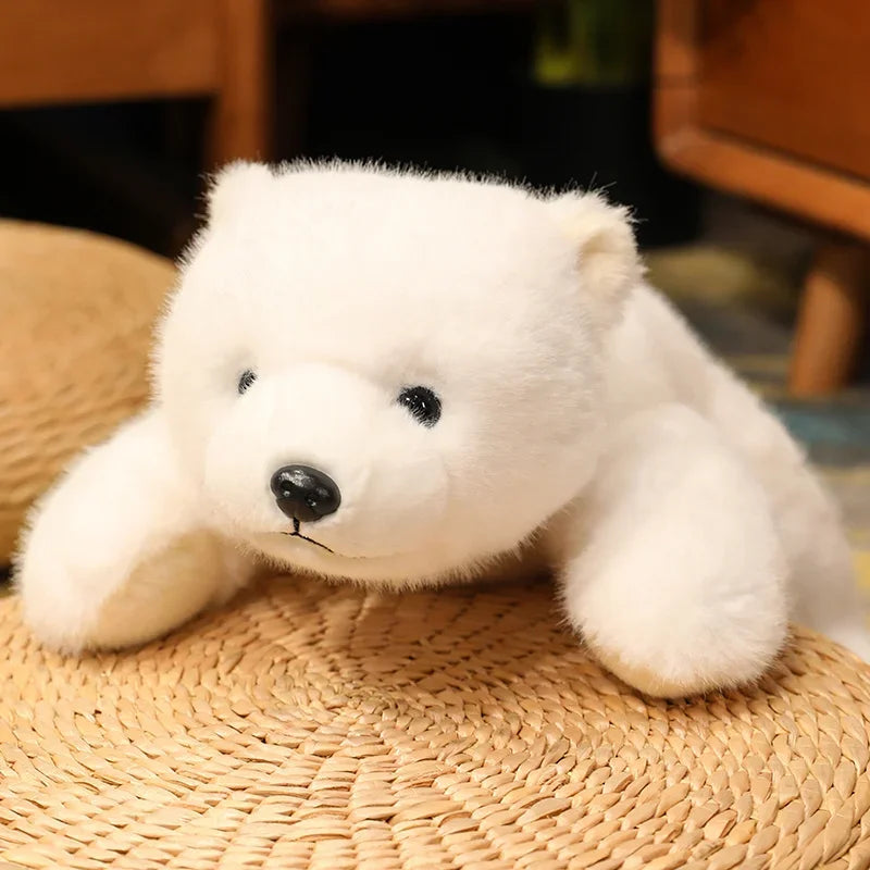 Cute Black and White Sitting Panda Plush - Image 6