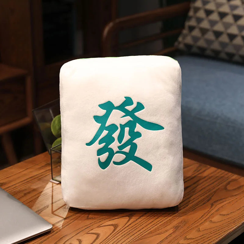Mahjong Tile Plush Cushion with Iconic Designs - Image 16