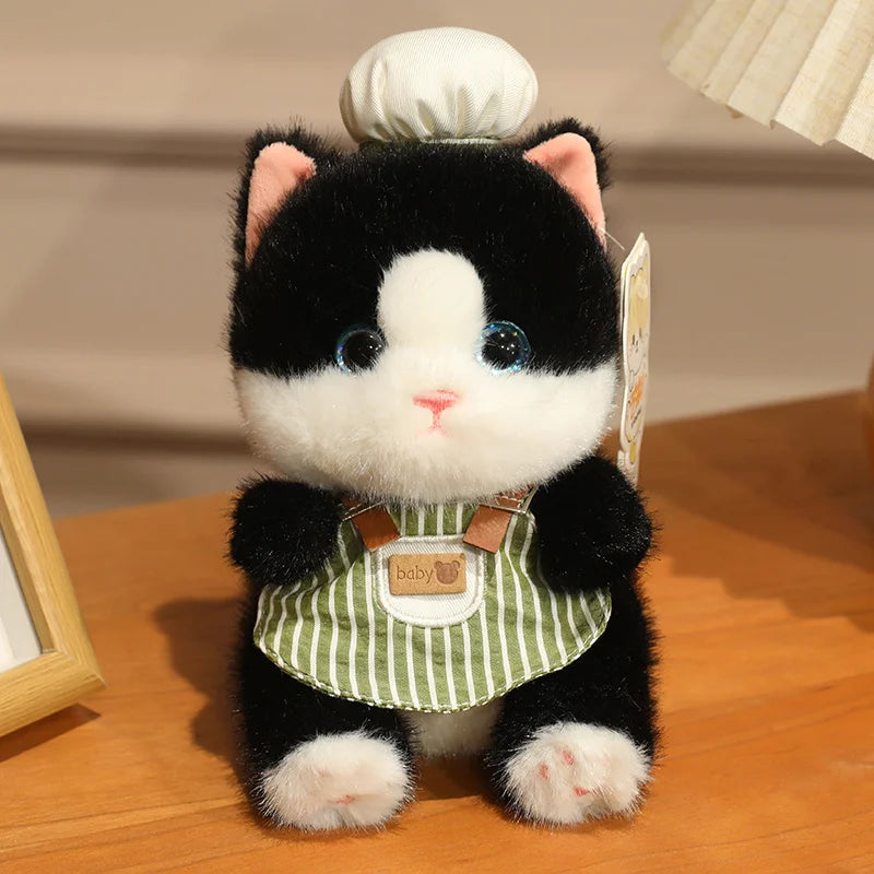Adorable Cat Plush Toys with Glitter Heart Collar - Image 20