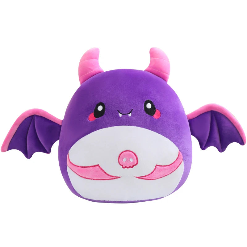 Squishy Purple Bat Plush Toy with Pink Wings - Image 7