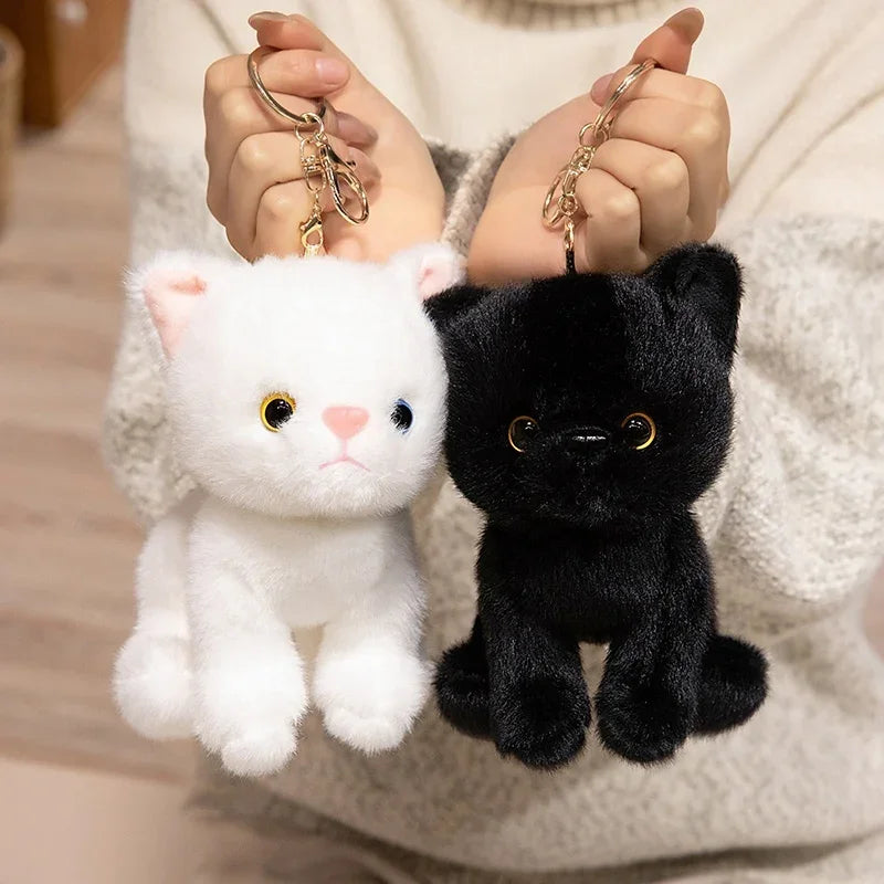 Adorable Mini Plush Cat Toys Assortment - Image 2