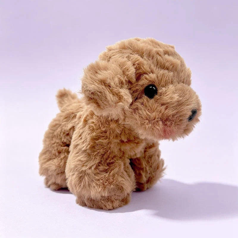 Soft Plush Puppy Toy with Blush Cheeks - Image 10