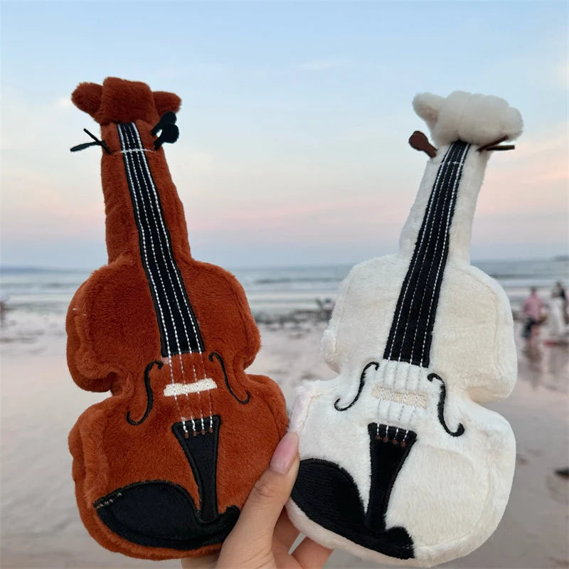 Soft Musical Violin Instrument Plush Toy - Image 6