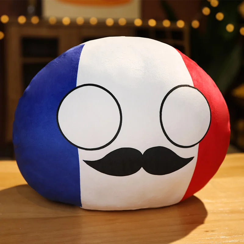 Countryball National Flag Plush Cushion - Image 14