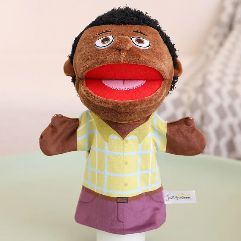 Diverse Plush Hand Puppets for Kids Storytelling - Image 14