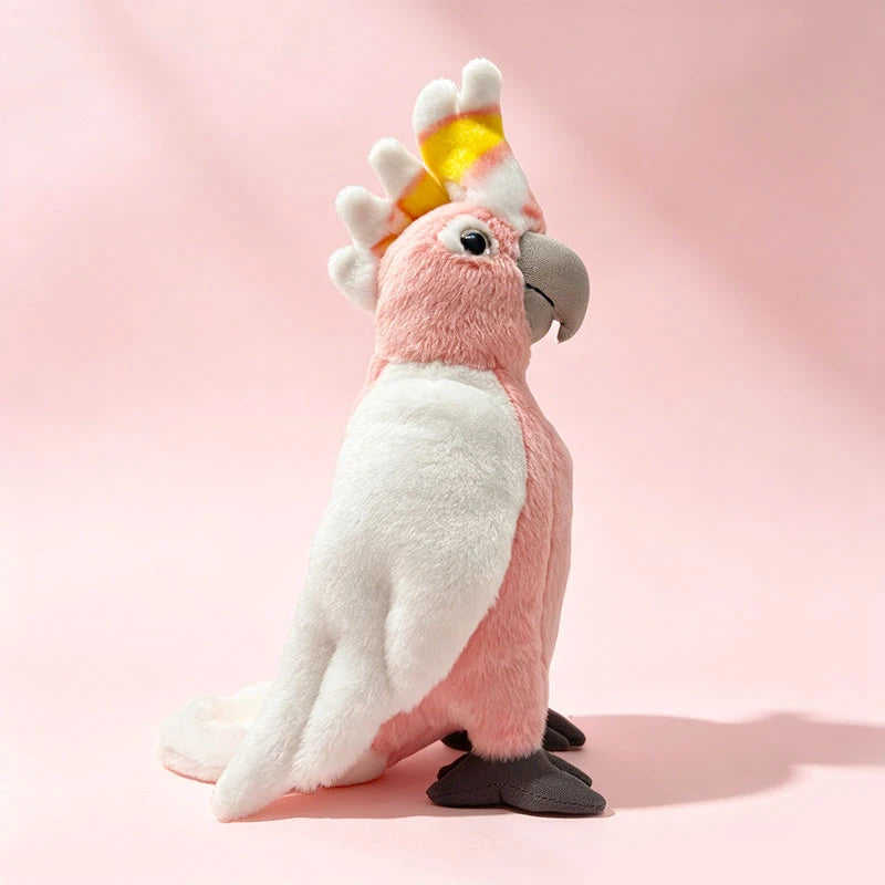 Vibrant Realistic Plush Parrot Stuffed Animal - Image 10