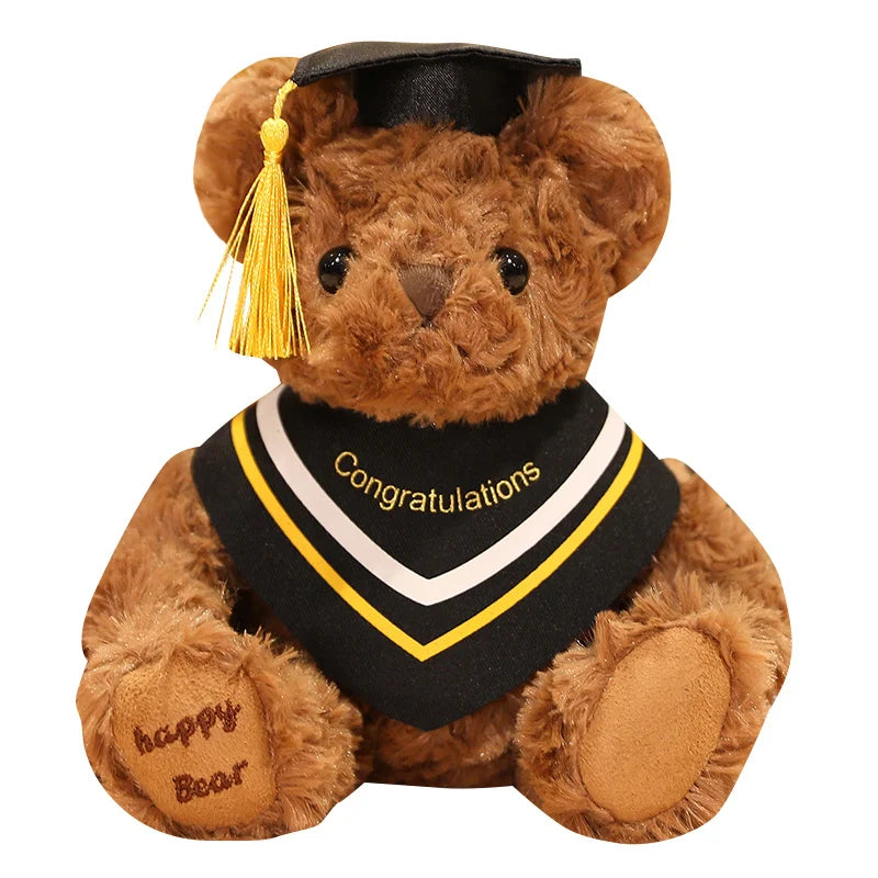 Plush Graduation Bear with Congratulations Stole - Image 6