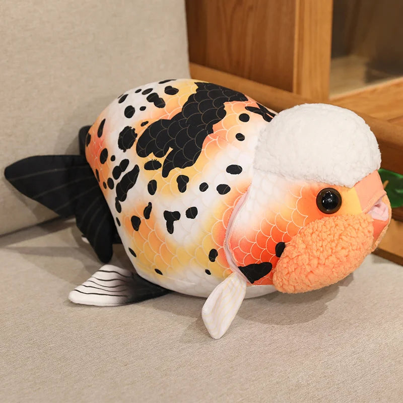 Chunky Ranchu Goldfish Plush Toy - Image 7