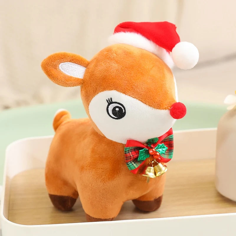 Red Santa Claus Plush with Merry Christmas Sign - Image 23