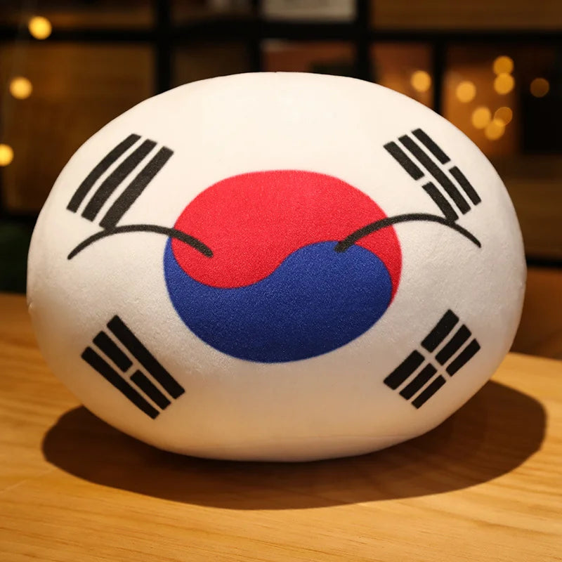 Soft Round Countryball Flag Plush Toy - Image 22