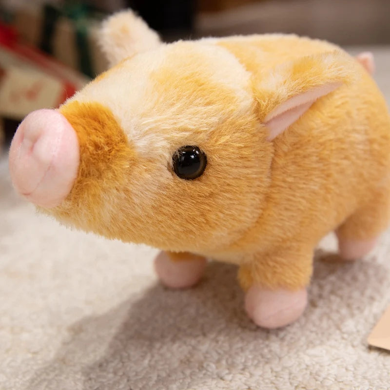 Assorted Pastel Plush Piglet Toy - Image 3
