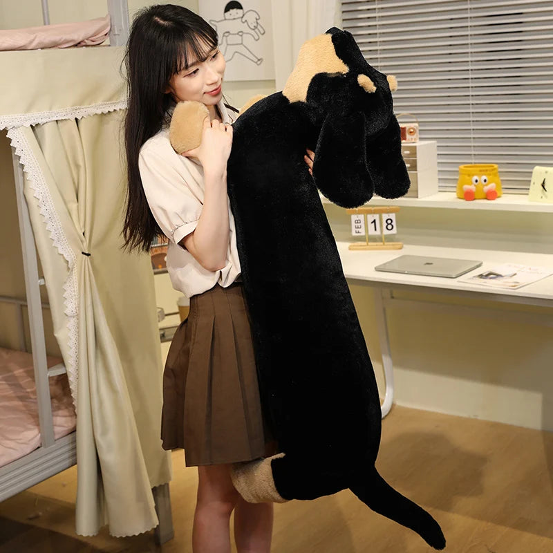 Black and Tan Dachshund Plush Toy - Image 2