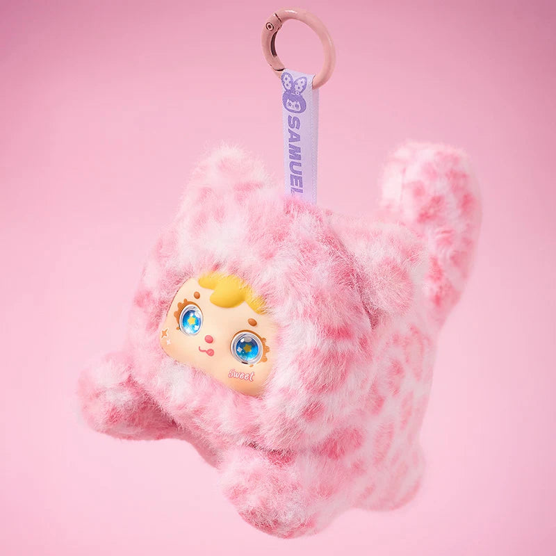 Collectible Plush Animal Hooded Baby Face Toy - Image 4
