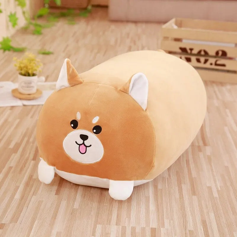 Assorted Chubby Animal Plush Pillows - Image 11