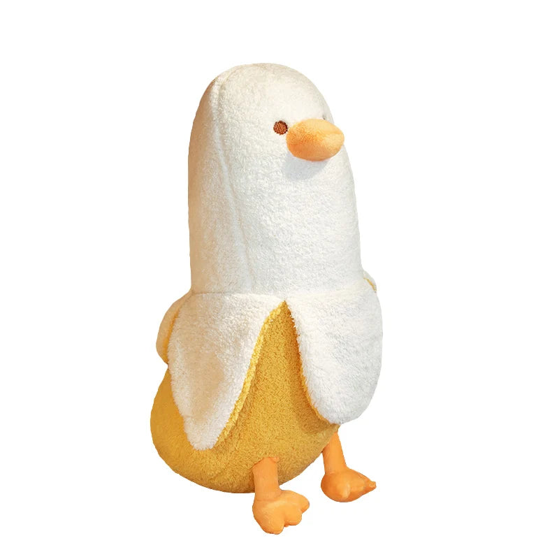 Adorable Banana Duck Plush Toy - Image 5
